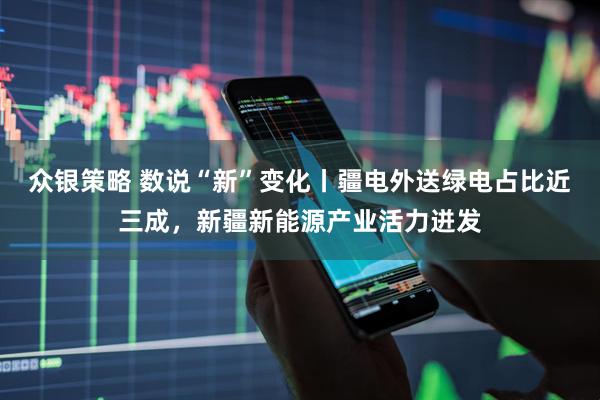 众银策略 数说“新”变化丨疆电外送绿电占比近三成，新疆新能源产业活力迸发